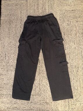 Garage Grey Cargo Jumpsuit Pants